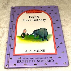 !!**KIDS BOOKS 4/$10**!! Eeyore Has a Birthday, Winnie the Pooh Hardcover, 2002